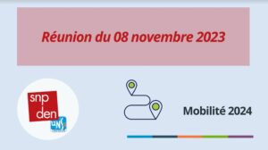 Réunion "mobilité 2024" - 8 nov 2O23