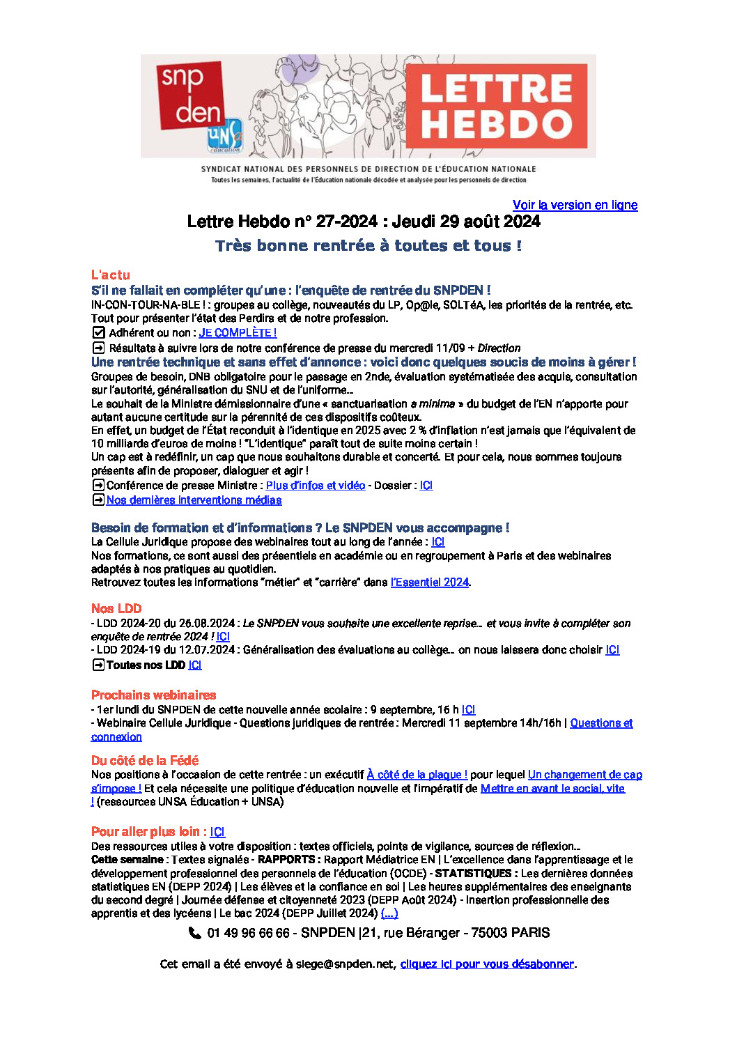 thumbnail of Lettre Hebdo 27-2024 – Jeudi 29 août 2024