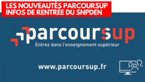 Nouveautés Parcoursup