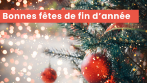 Bonnes vacances et bonnes fêtes de fin d'année